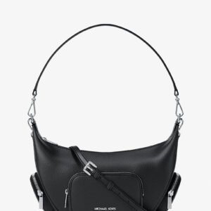Michael Kors Merritt Medium Pebbled Leather Convertible Shoulder Bag