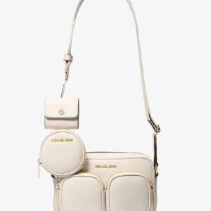 Michael Kors Jet Set Travel Medium Leather Messenger Bag
