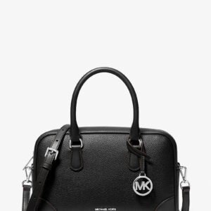 Michael Kors Thompson Medium Pebbled Leather Satchel
