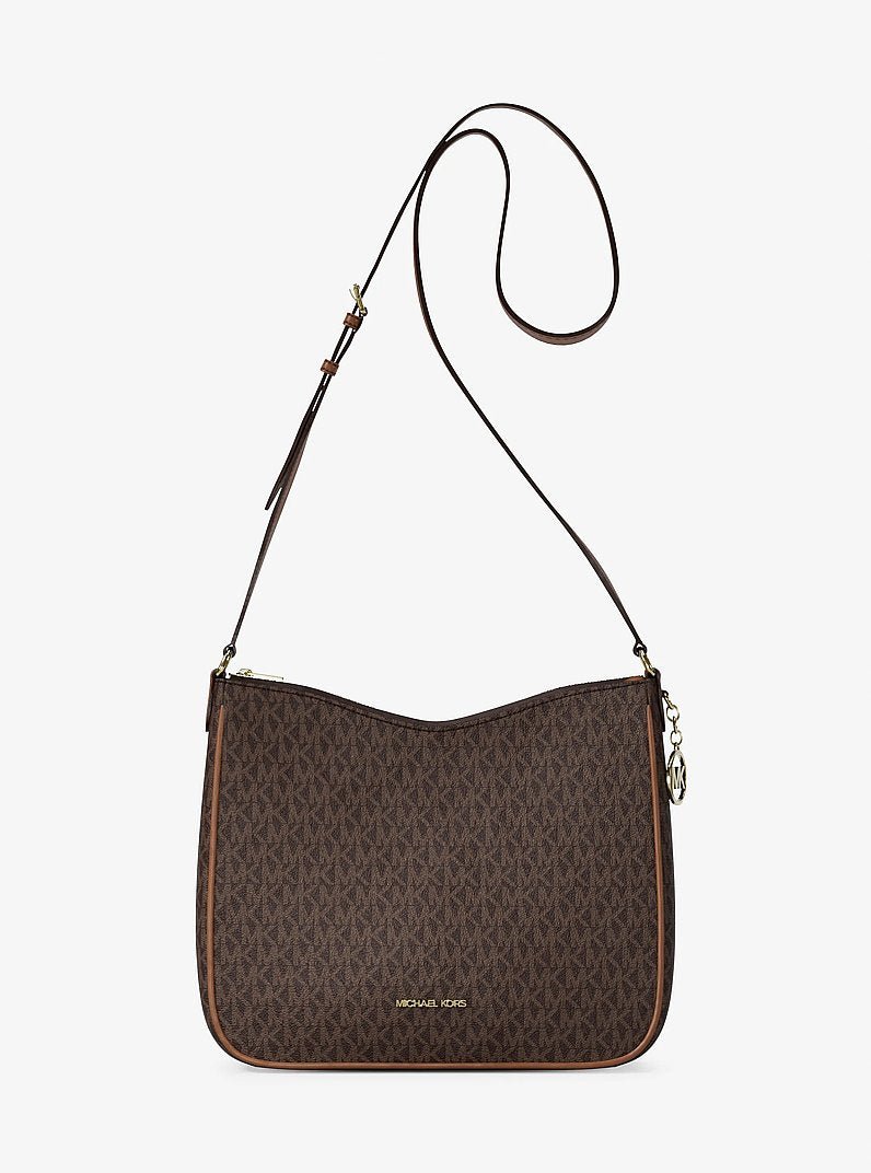 Michael Kors Nayla Medium Signature Logo Messenger Bag - Image 3