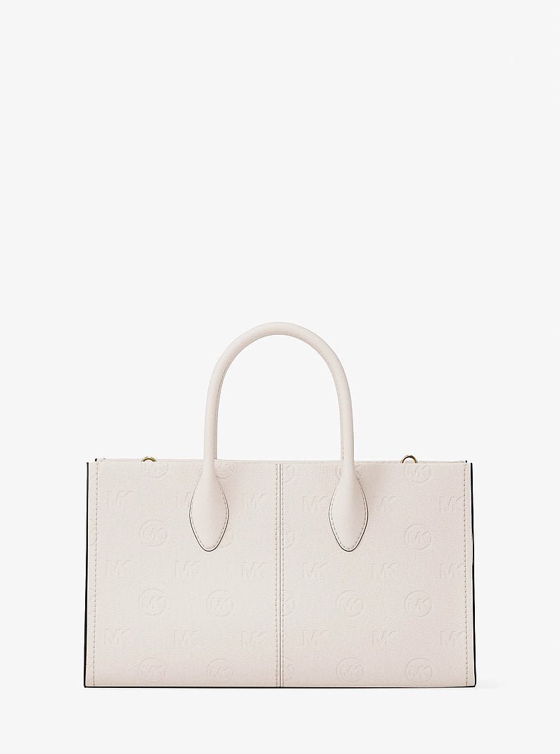 Michael Kors Mirella Medium Logo Debossed Satchel - Image 5