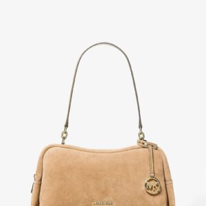Michael Kors Cecily Medium Suede Shoulder Bag