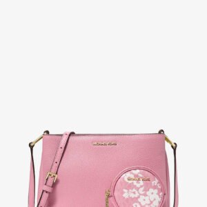 Michael Kors Trisha Pebbled Leather Crossbody Bag With Pouch