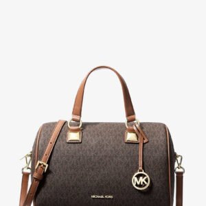 Michael Kors Grayson Medium Signature Logo Duffel Bag