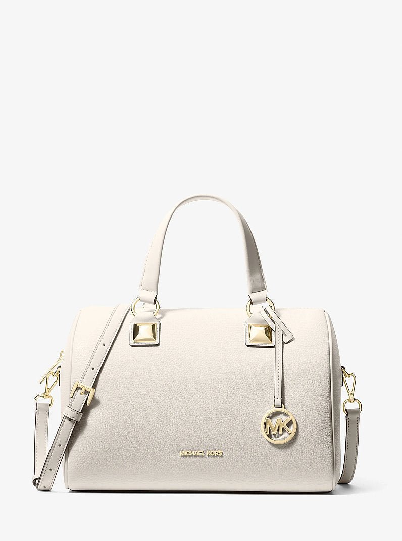 Michael Kors Grayson Medium Pebbled Leather Duffel Bag