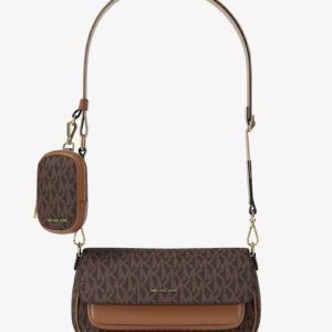 Michael Kors Jet Set Travel Small Signature Logo Crossbody Bag With Pouch