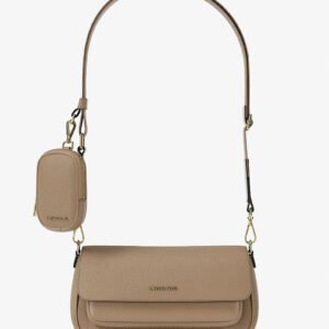 Michael Kors Jet Set Travel Small Pebbled Leather Crossbody Bag With Pouch