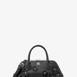 Michael Kors Petra Small Floral Embellished Crossbody Bag