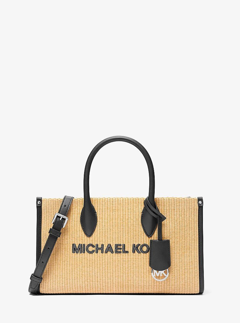 Michael Kors Mirella Medium Woven Satchel - Image 3