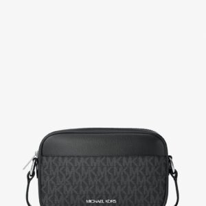 Michael Kors Jet Set Travel Small Signature Logo Camera Crossbody Bag