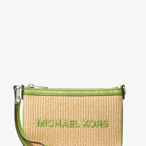 Michael Kors Jet Set Travel Small Woven Wristlet