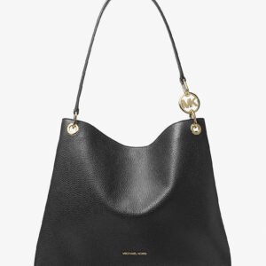 Michael Kors Christina Large Pebbled Leather Shoulder Bag