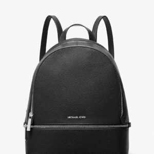 Michael Kors Rhea Medium Pebbled Leather Backpack