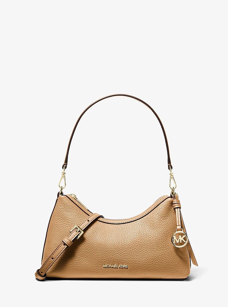 Michael Kors Sammy Small Pebbled Leather Convertible Crossbody Bag - Image 3