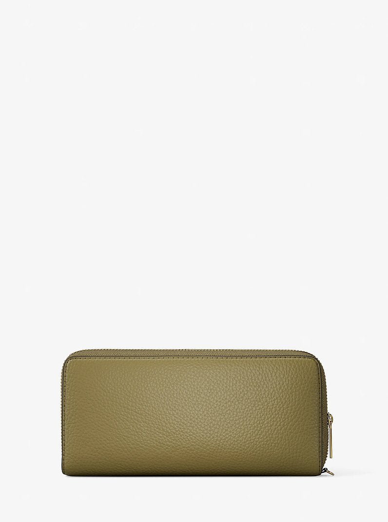 Michael Kors Jet Set Travel Large Pebbled Leather Wristlet - Image 5