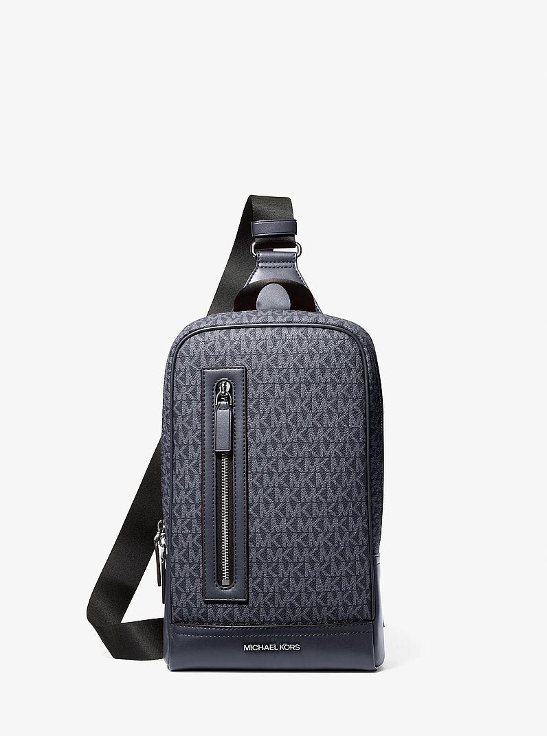 Michael Kors Cooper Signature Logo Sling Pack Bag