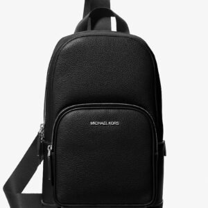 Michael Kors Cooper Pebbled Leather Sling Pack Bag