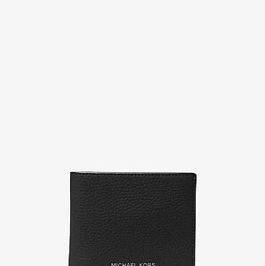 Michael Kors Hudson Pebbled Leather Billfold Wallet