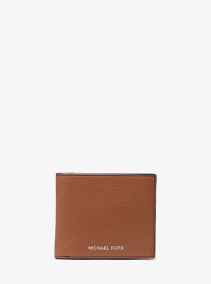Michael Kors Hudson Pebbled Leather Billfold Wallet - Image 2