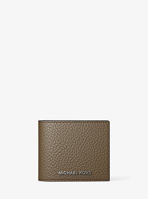 Michael Kors Hudson Pebbled Leather Billfold Wallet - Image 3