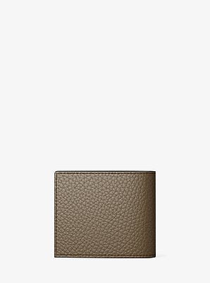 Michael Kors Hudson Pebbled Leather Billfold Wallet - Image 5