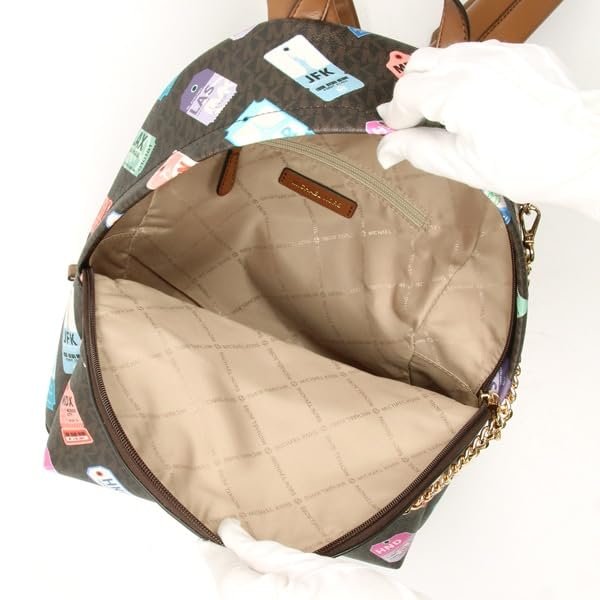 Michael Kors Slater Printed Signature Logo Backpack - Image 26
