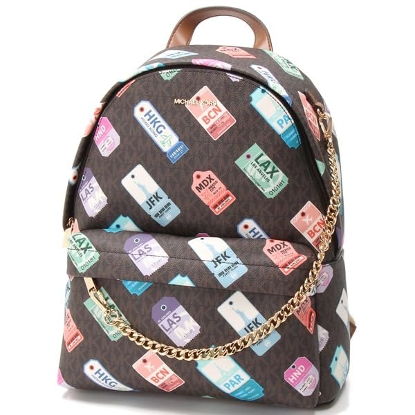 Michael Kors Slater Printed Signature Logo Backpack - Image 22