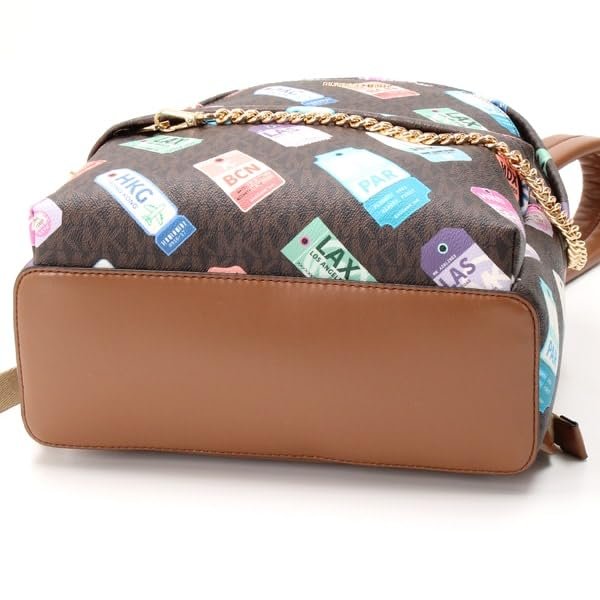 Michael Kors Slater Printed Signature Logo Backpack - Image 25