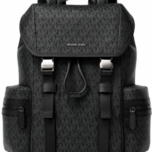 Michael Kors Cooper Signature Men's Backpack in Black, Style 37U0MCOB6B