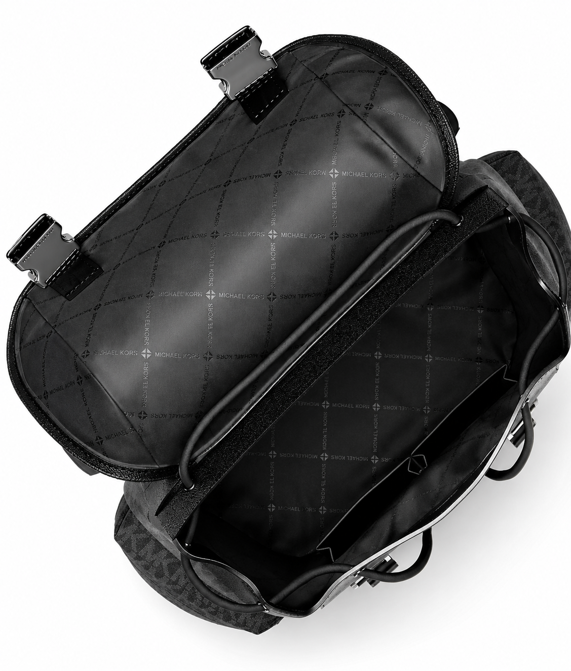 Michael Kors Cooper Signature Men's Backpack in Black, Style 37U0MCOB6B - Image 2