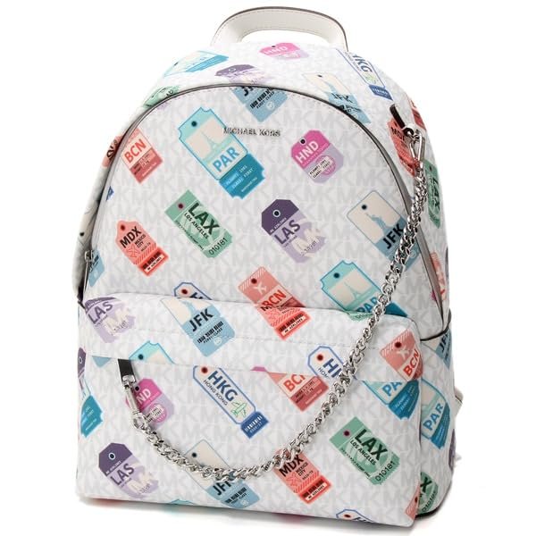 Michael Kors Slater Printed Signature Logo Backpack - Image 67
