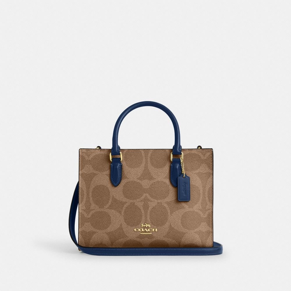 Coach Maggie Small Tote Bag In Signature Canvas - Image 5