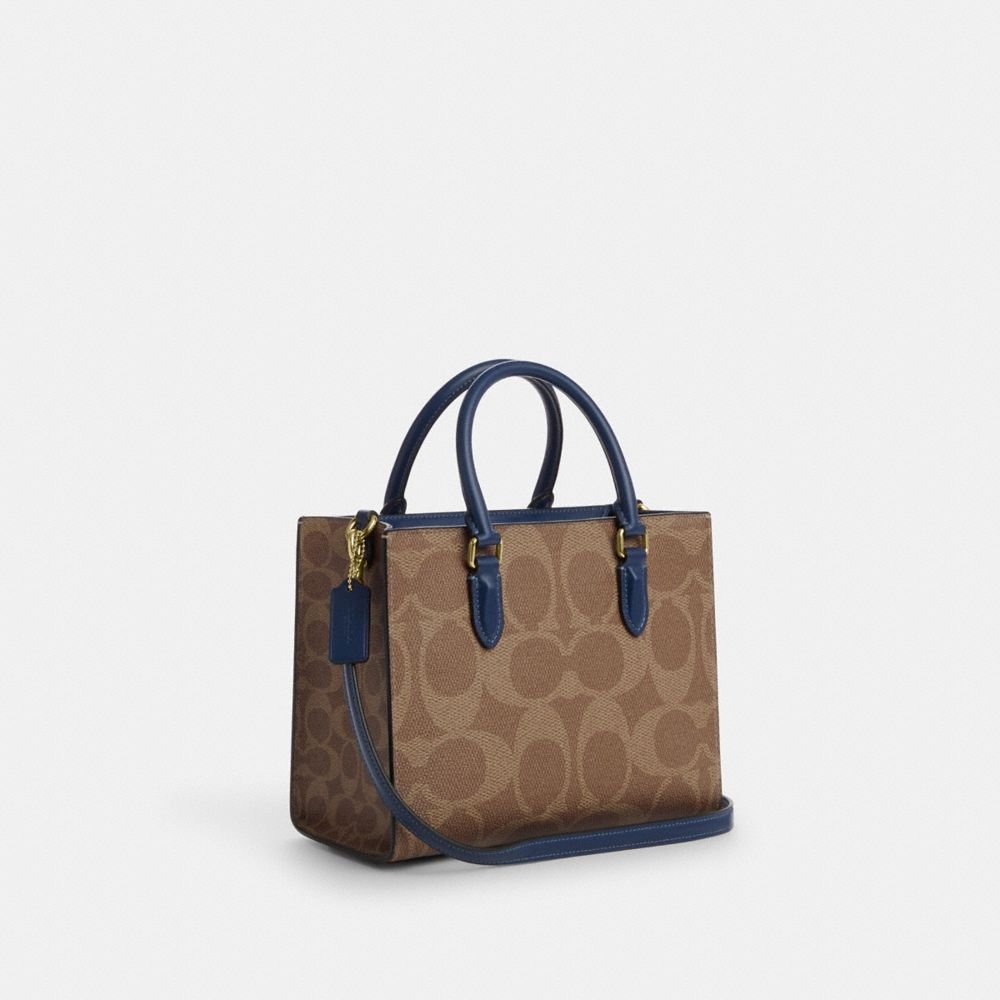 Coach Maggie Small Tote Bag In Signature Canvas - Image 6