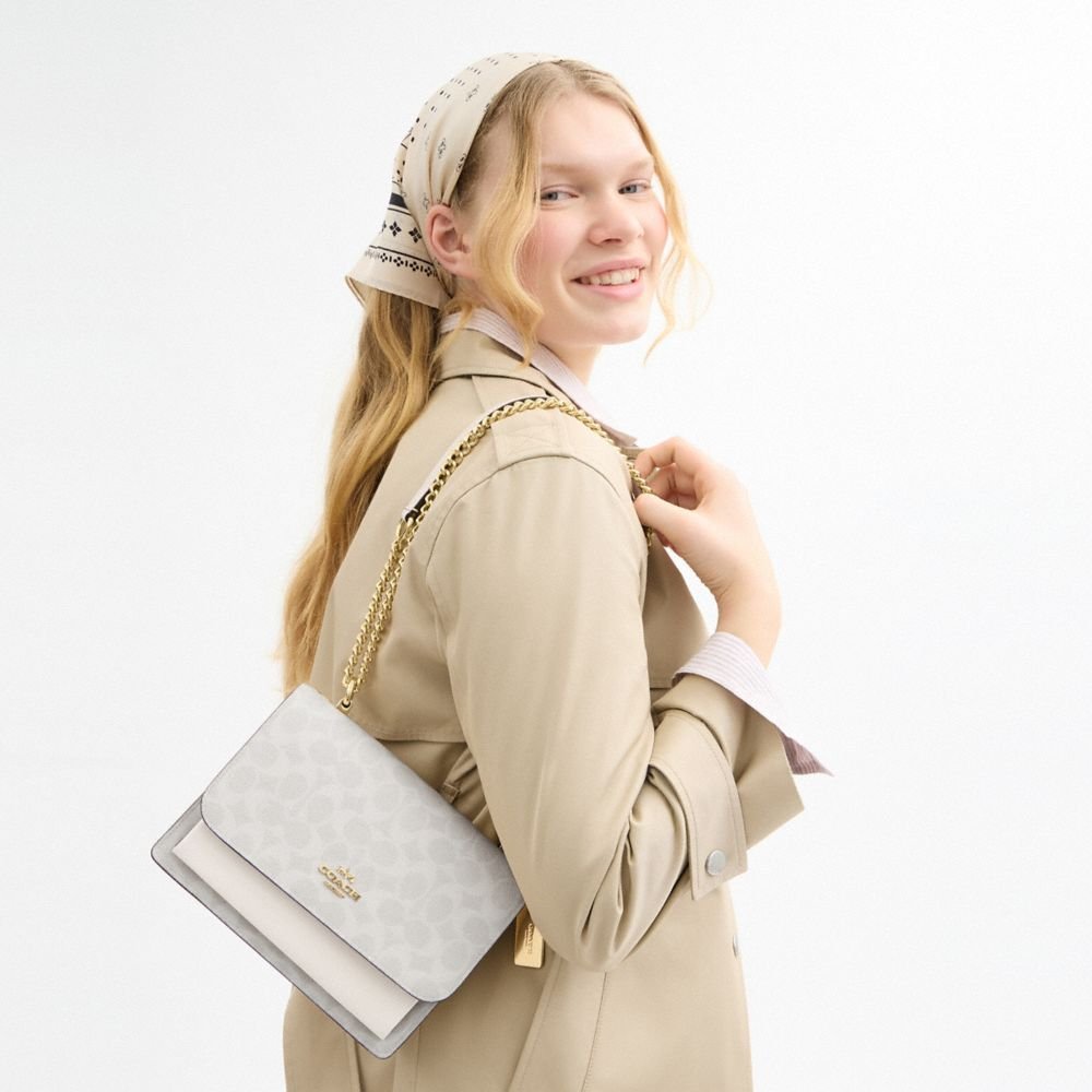 Coach Klare Crossbody Bag In Signature Canvas - Image 3