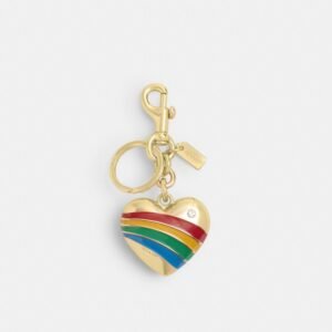 Coach Heart Bag Charm