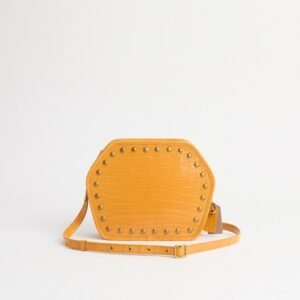 Coach Reloved Zip Geometric Pouch In Alligator