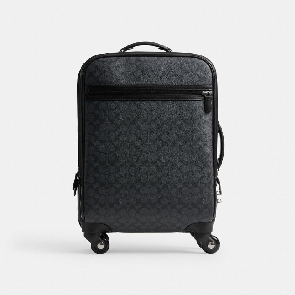 Coach Wheeled Carry On In Signature Canvas