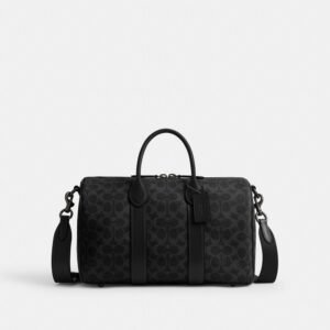 Coach Compass Bag 35 In Signature Canvas