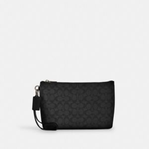 Coach Pouch In Signature Canvas