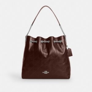 Coach Evelyn Large Shoulder Bag With Quilting