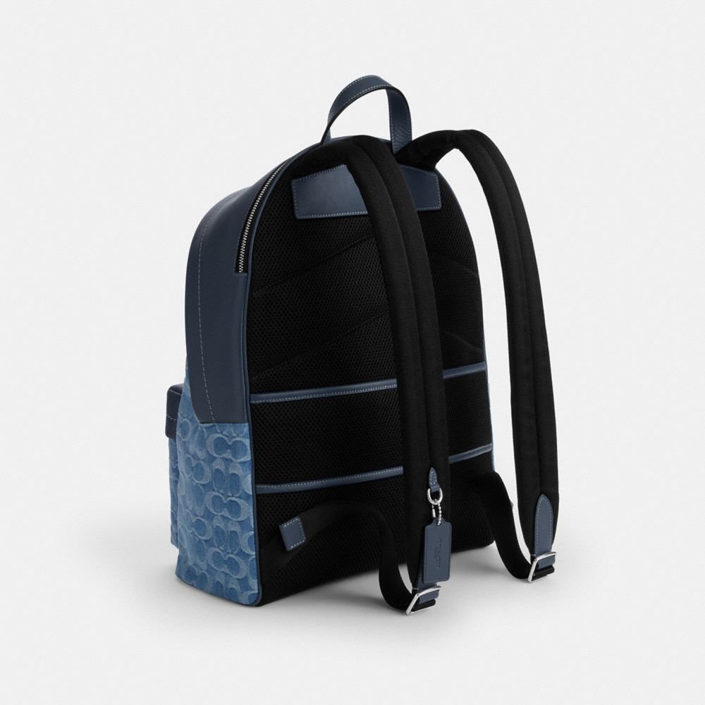 Coach Taylor Backpack In Signature Denim - Image 4