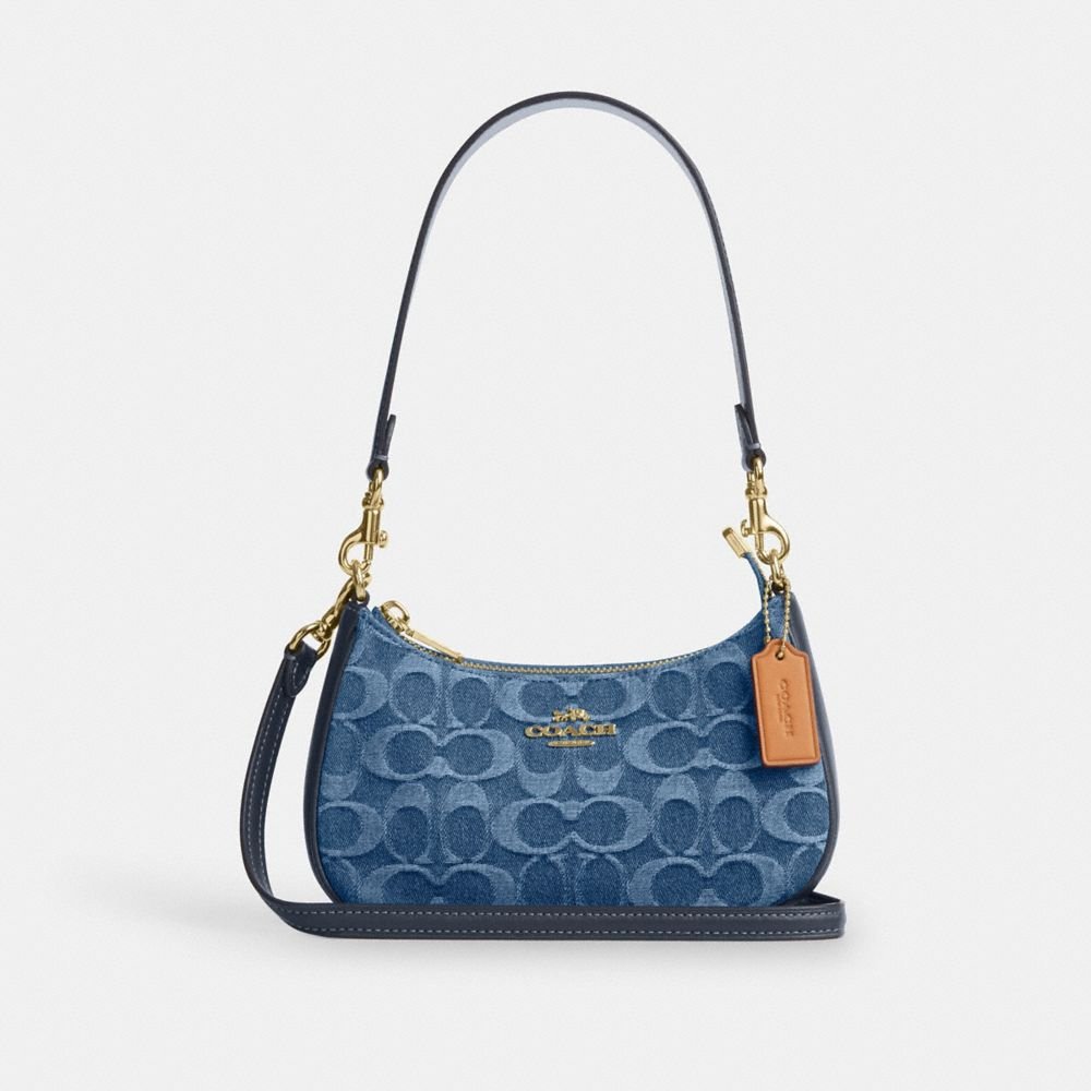 Coach Teri Mini Crossbody Bag In Signature Denim