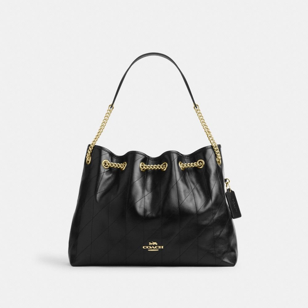 Coach Evelyn Shoulder Bag With Quilting - Image 13