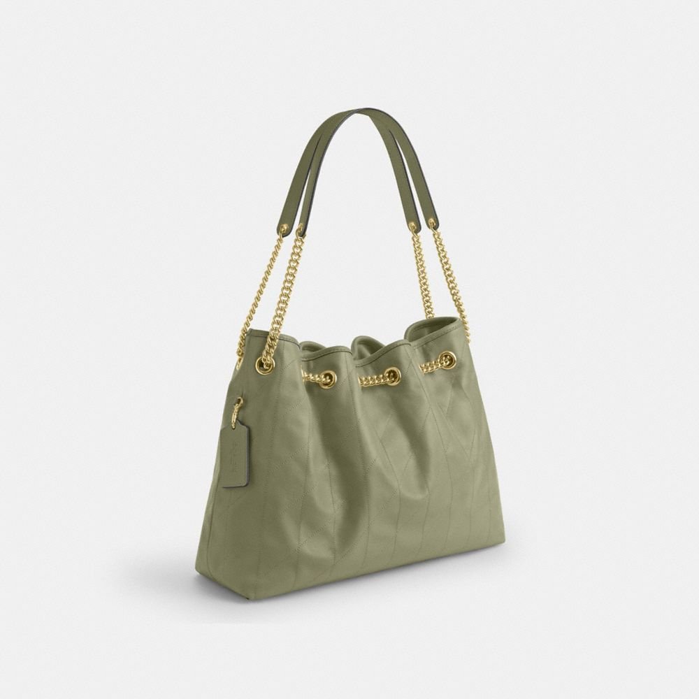 Coach Evelyn Shoulder Bag With Quilting - Image 10