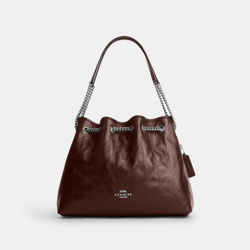Coach Evelyn Shoulder Bag With Quilting