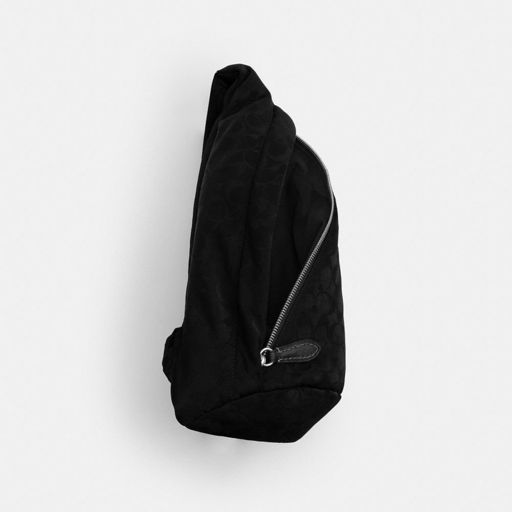 Coach Lachlan Sling In Signature Nylon - Image 8