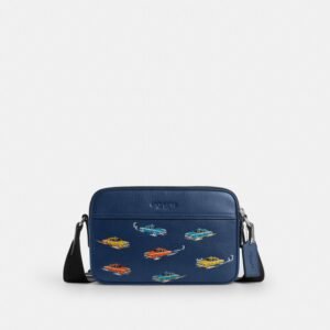 Coach Graham Crossbody Bag With Car Print