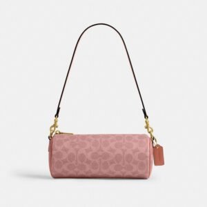 Coach Barrel Bag In Signature Canvas