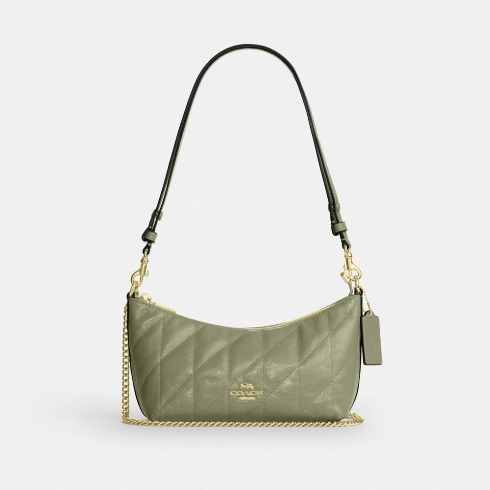 Coach Caitlin Shoulder Bag With Quilting - Image 9