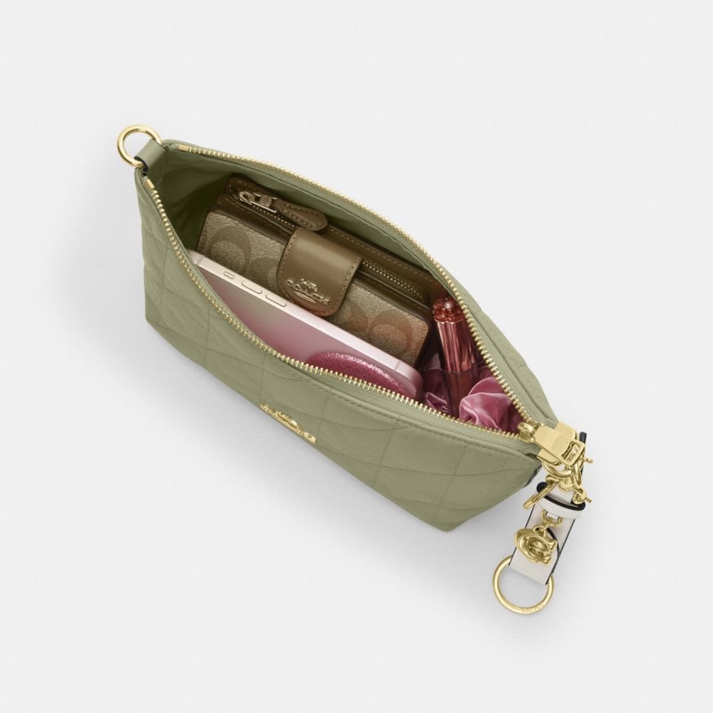 Coach Caitlin Shoulder Bag With Quilting - Image 11